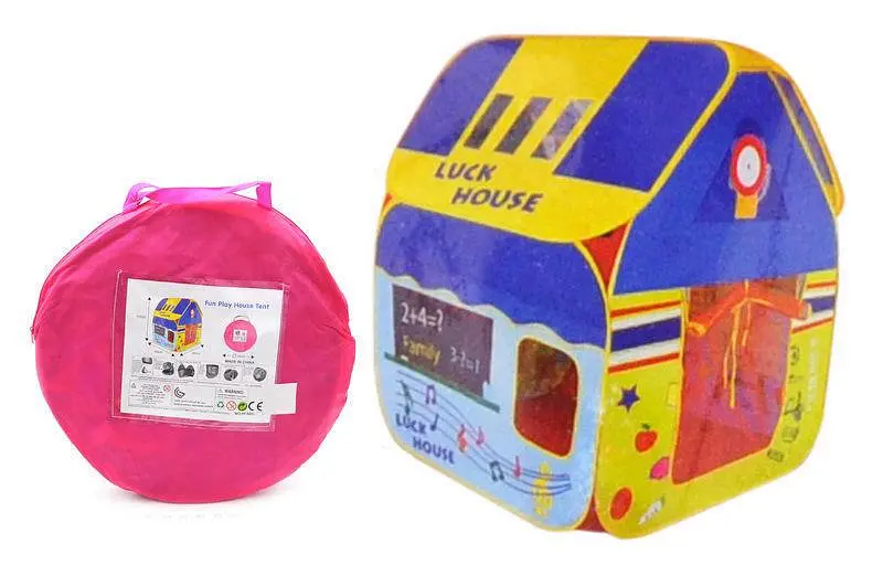 Дитячий ігровий намет будиночок Luck House HF005-A розмір 110х86х83 см