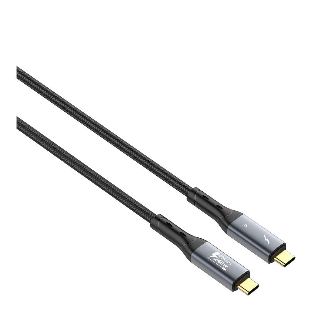 Кабель 240W Type-C to Type-C - LDNIO TC11c USB4.0 (Thunderbolt 4) 40Gbps - фото 3