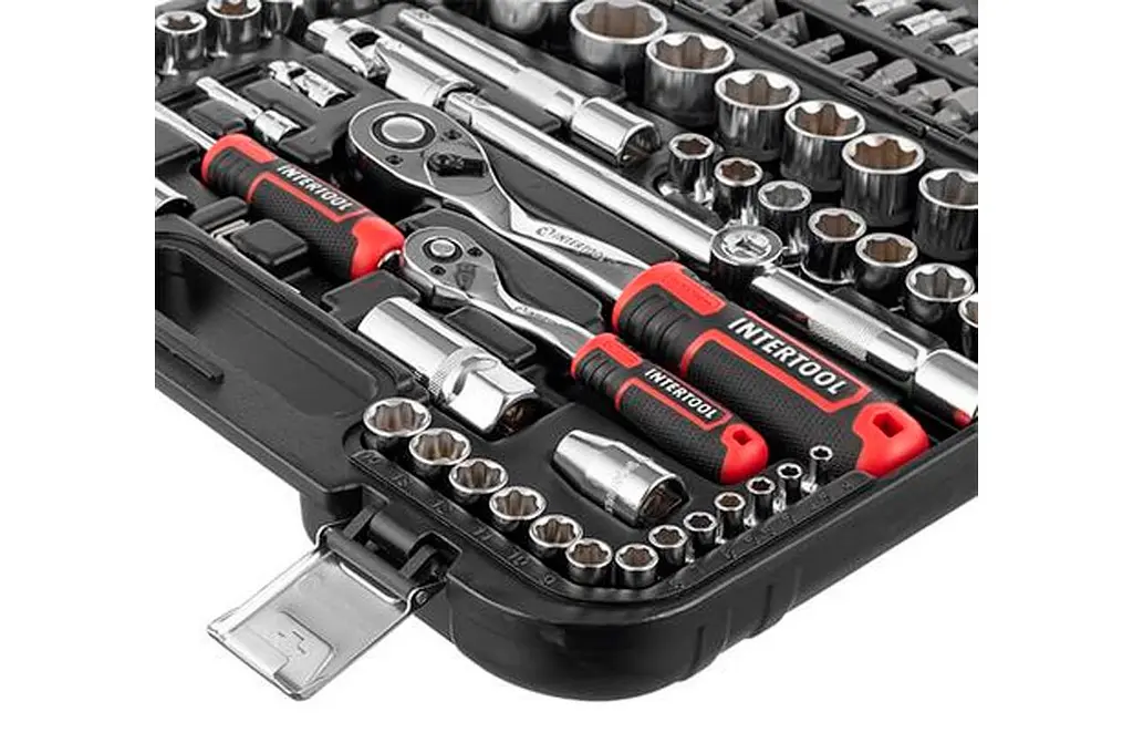 Набор ручного инструмента Intertool Storm ET-8110 1/4" x 1/2" в наборе 110 предметов - фото 5