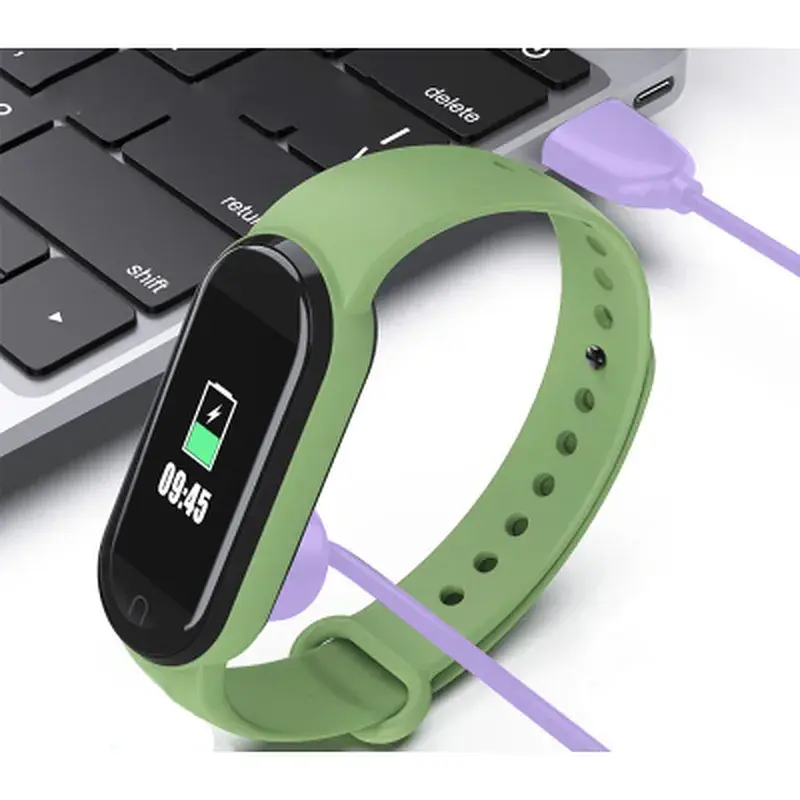 Ремінець до фітнес браслета Armorstandart комплект 3шт Xiaomi Mi Band 7/6/5 New Style Lavender (ARM77039) - фото 7