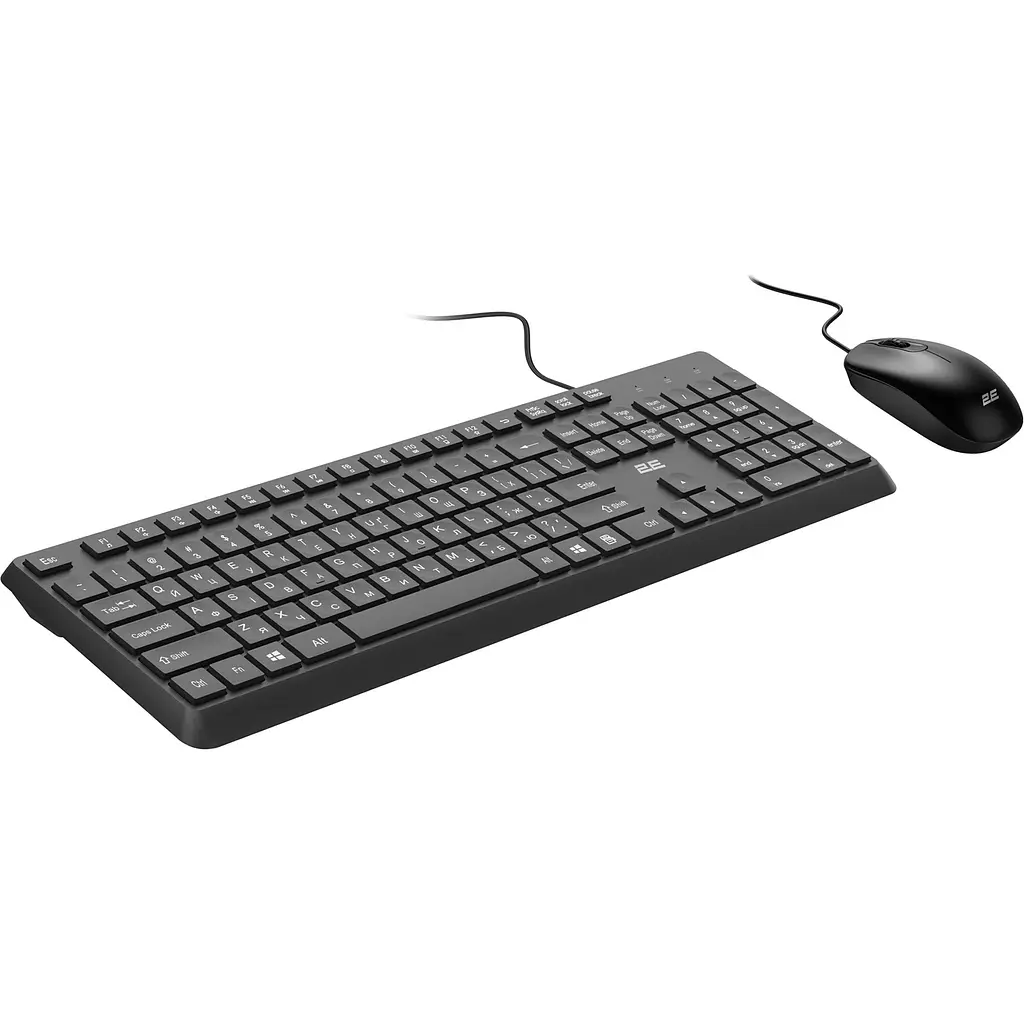 Комплект [клавіатура + миша] 2E MK405 USB UA Black [2E-MK405UBK_UA] [150975] - фото 3