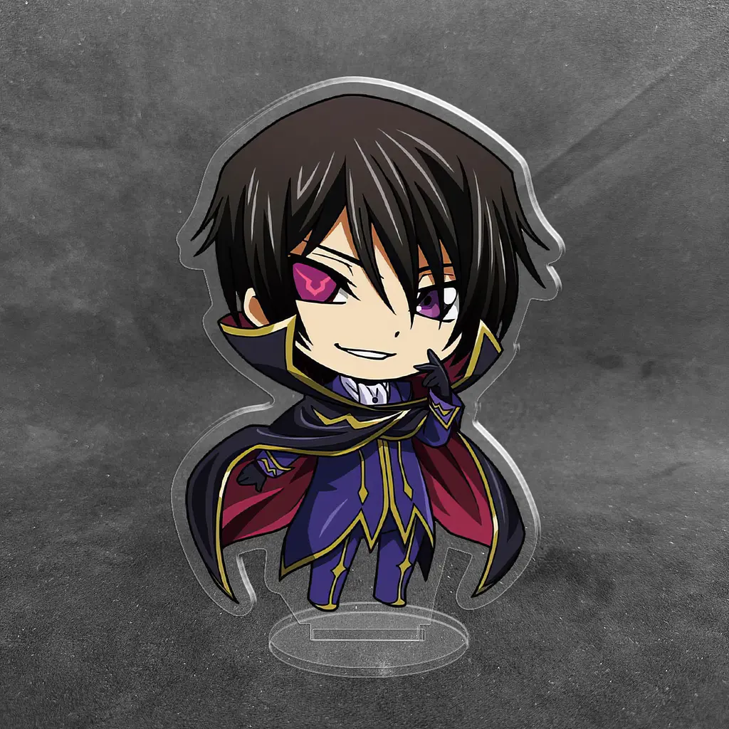 Акрилова колекційна фігурка Чібі Chibi Code Geass - Код Гіас: Повсталий Лелуш 1 10 см