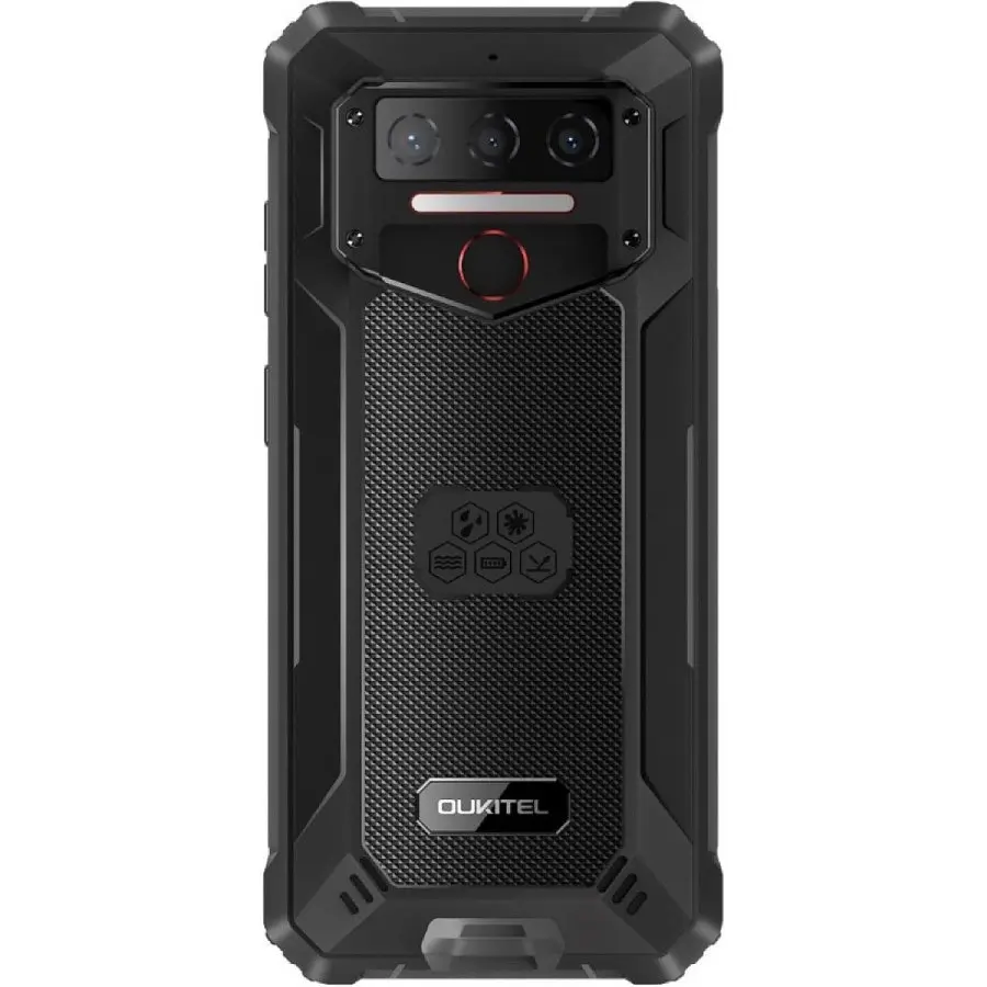 Смартфон Oukitel WP23 Plus 6.52HD+ /8GB/256GB/T606 /10600mAh /13+5Мп/ IP69K /NFC Чорний - фото 3
