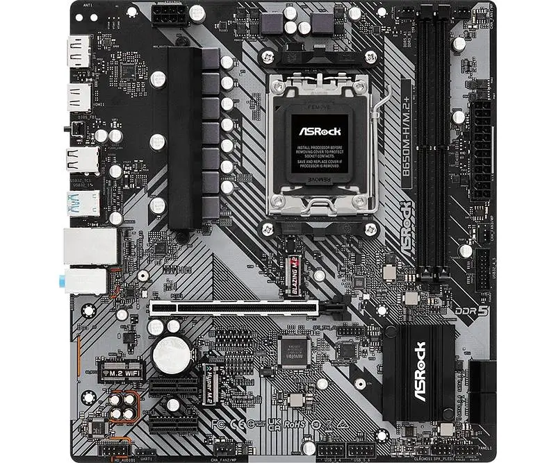 Материнская плата ASRock B650M-H/M.2+ Socket AM5 - фото 2