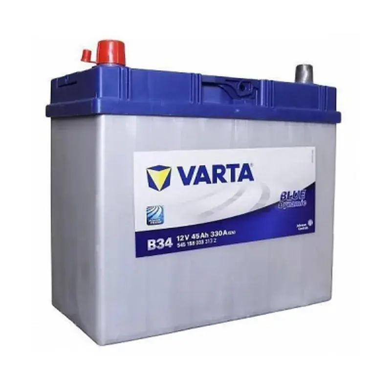 Акумулятор автомобільний Varta Blue Dynamic 45Аh без нижн. бурта (545158033) - фото 2