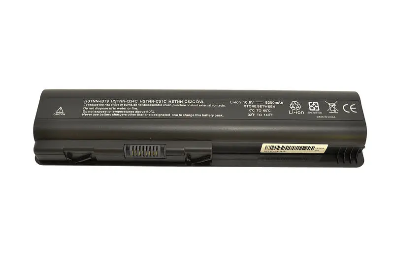 Акумулятор для ноутбука HP Compaq HSTNN-IB79 Pavilion DV6 10.8V Black 5200 mAh - фото 3