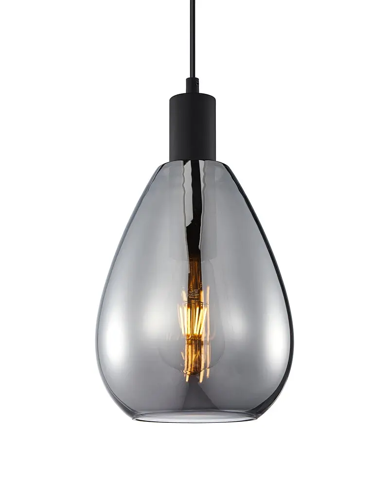 Подвесной светильник, люстра Italux PND-27812-3A-BK-SG Zulo E27 1x40W IP20 - фото 3