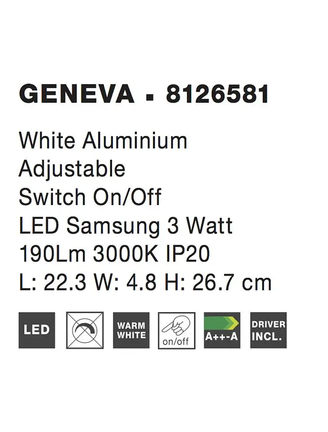 Бра Nova Luce GENEVA 8126581 - фото 4