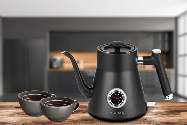 Электрочайник ECG Forza 5000 Pour over Nero EG-5000 1200 Вт черный - фото 5