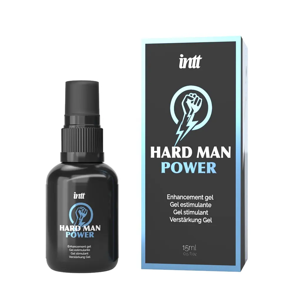 Стимулюючий гель для пеніса Intt Hard Man Power (15 мл) Intt SX1271 101257