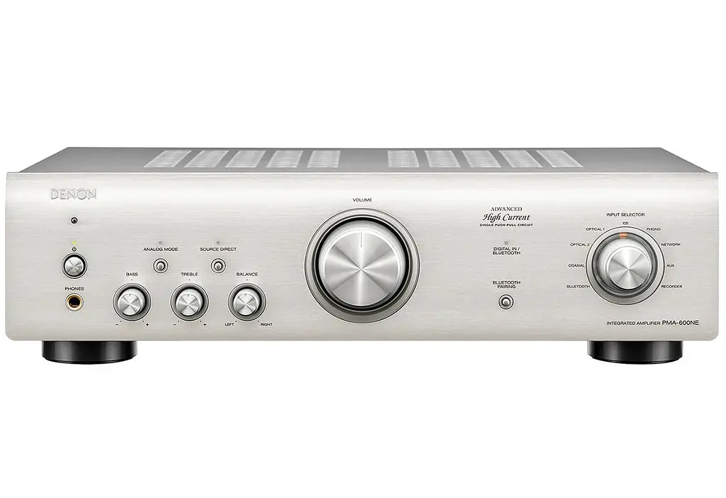 Интегральный стерео-усилитель Denon PMA-600NE Silver - фото 2