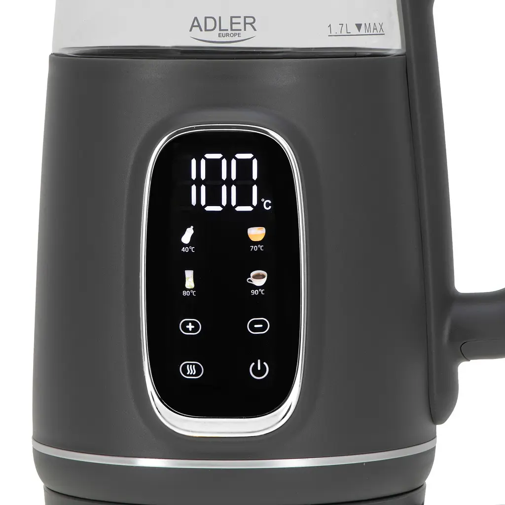 Електрочайник Adler AD 1305 grey - фото 6