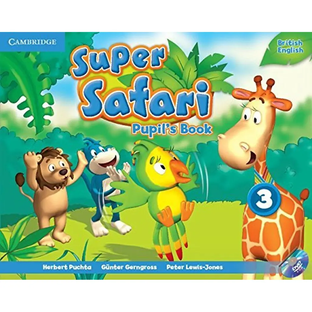 Super Safari 3. Pupil's Book with DVD-ROM - Герберт Пухта