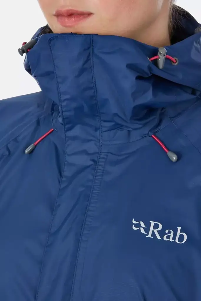 Куртка Rab Downpour Jacket wmns 10 Синій - фото 7