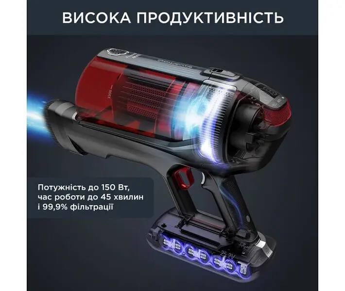 Аккумуляторный пылесос Rowenta X-Force Flex 12.60 Auto Animal (RH98A9WO) - фото 3