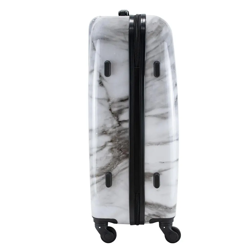 Валіза Semi Line 24" M White Marble (T5731-2) - фото 3