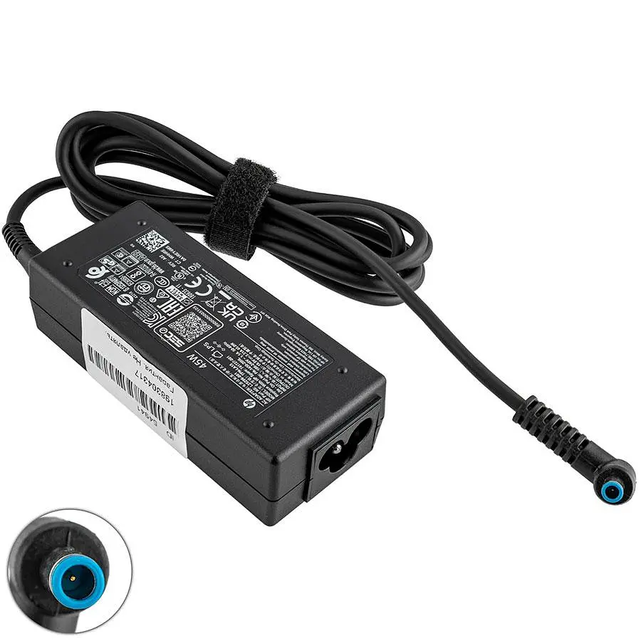 Блок живлення для ноутбука HP 19.5V 2.31A 45W 4.5x3.0-PIN чорний RECTANGULAR
