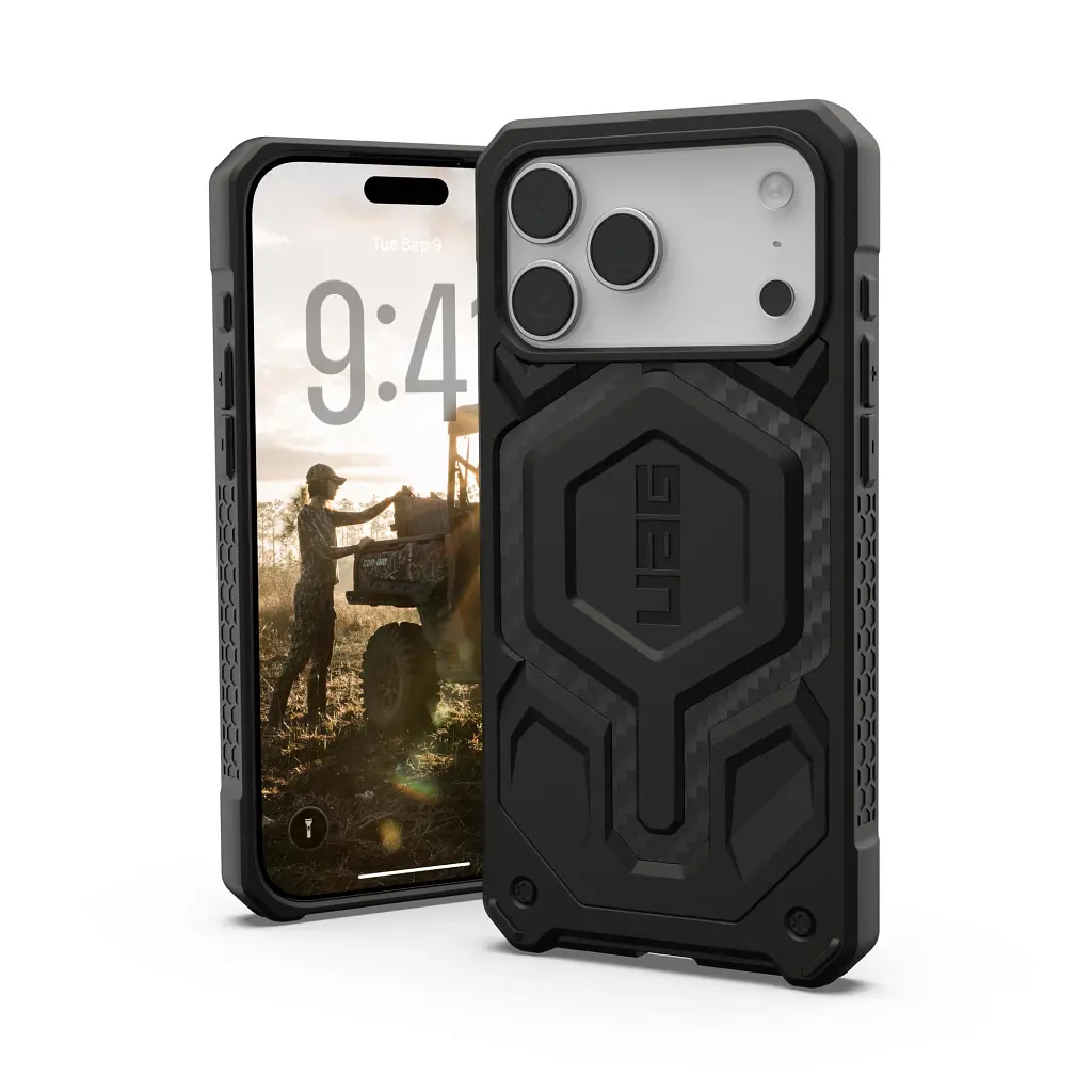 Чохол до мобільного телефона UAG iPhone 17 Pro Max Monarch Pro MagSafe Carbon Fiber (114514114242) - фото 8
