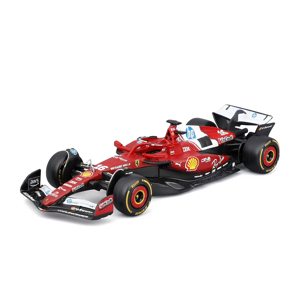Автомодель Bburago Ferrari Racing SF-25 (18-36853) - фото 6