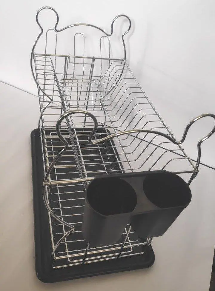 Сушіння для посуду Dish Rack WL 2606 C Silver - фото 3