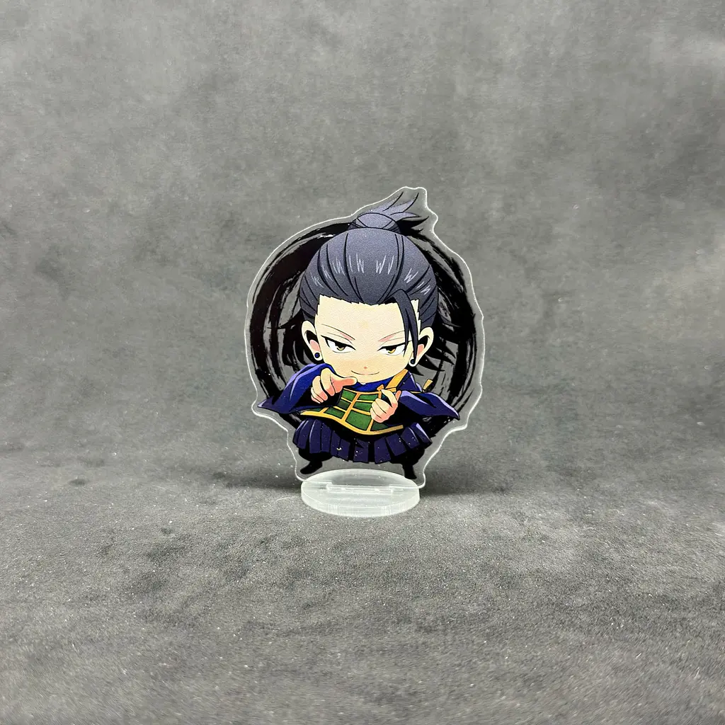 Акрилова колекційна фігурка Chibi Аниме: Магічна битва/Jujutsu Kaisen Сугуру Гето (Suguru Geto) 10см - фото 2