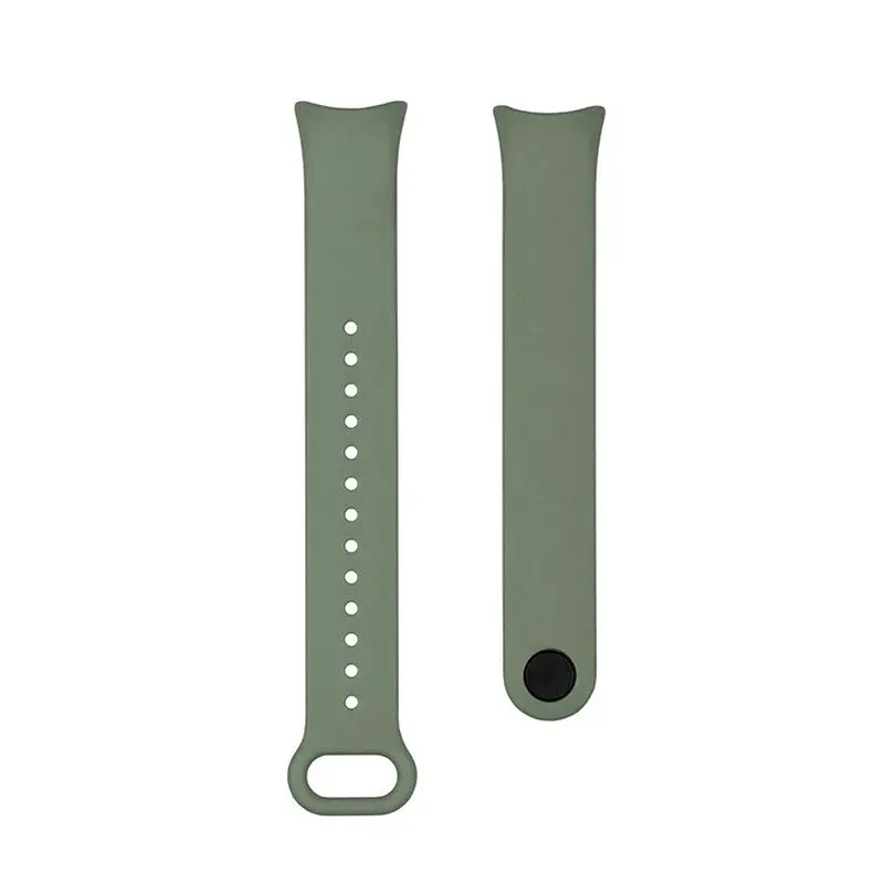 Ремінець для фітнес-браслета Lemfo для Xiaomi Mi Band 8 і 9 хаки - фото 3