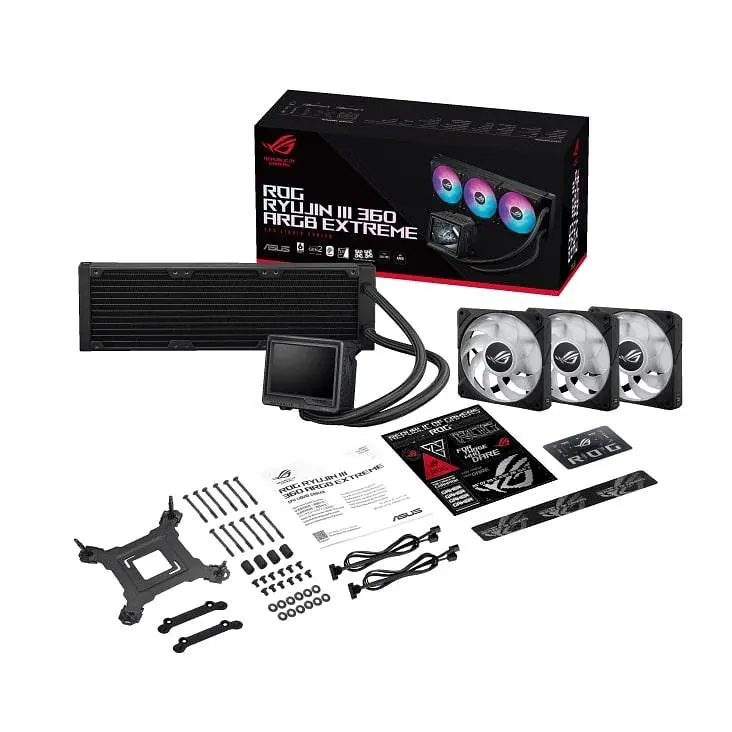 Система водяного охлаження Asus ROG Ryujin III 360 ARGB Extreme (90RC0131-M0EAY0) - фото 9