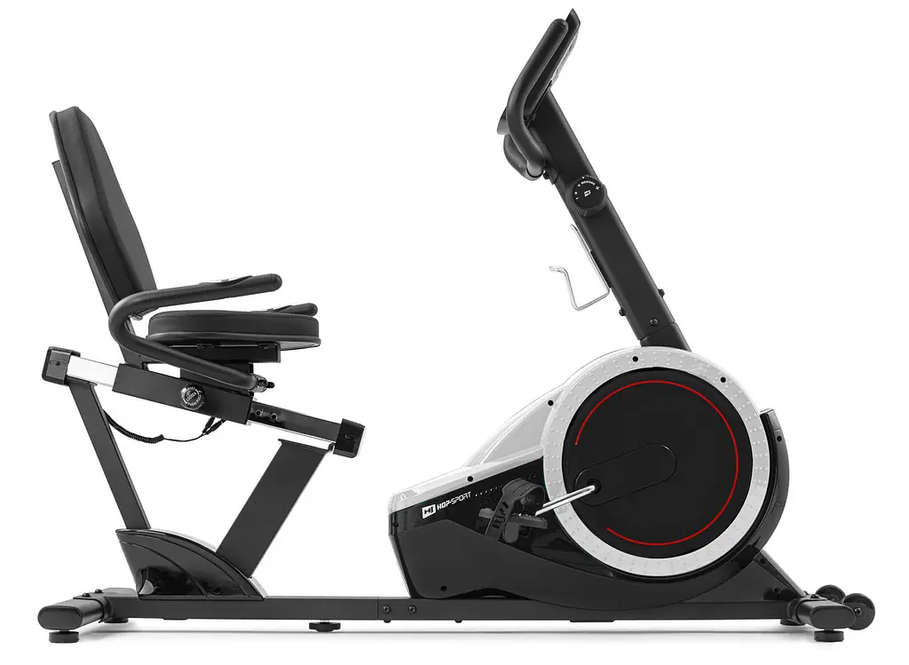 Горизонтальний велотренажер Hop-Sport HS-060L Pulse сріблястий 2020 - фото 11