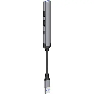 Концентратор ColorWay USB-A 4-в-1 USB2.0х3/USB3.0 (CW-HUB05) - фото 7