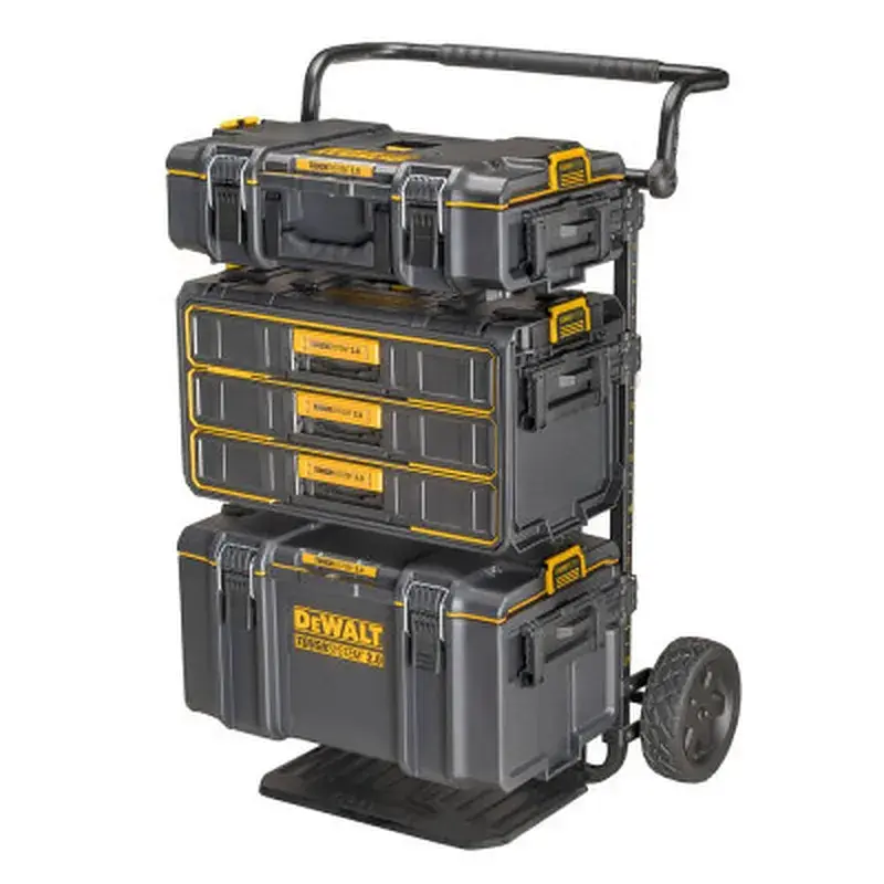 Ящик для інструментів DeWALT TOUGHSYSTEM 2.0, 555х355х305 мм., модуль на 3 ящики (DWST08330-1) - фото 7