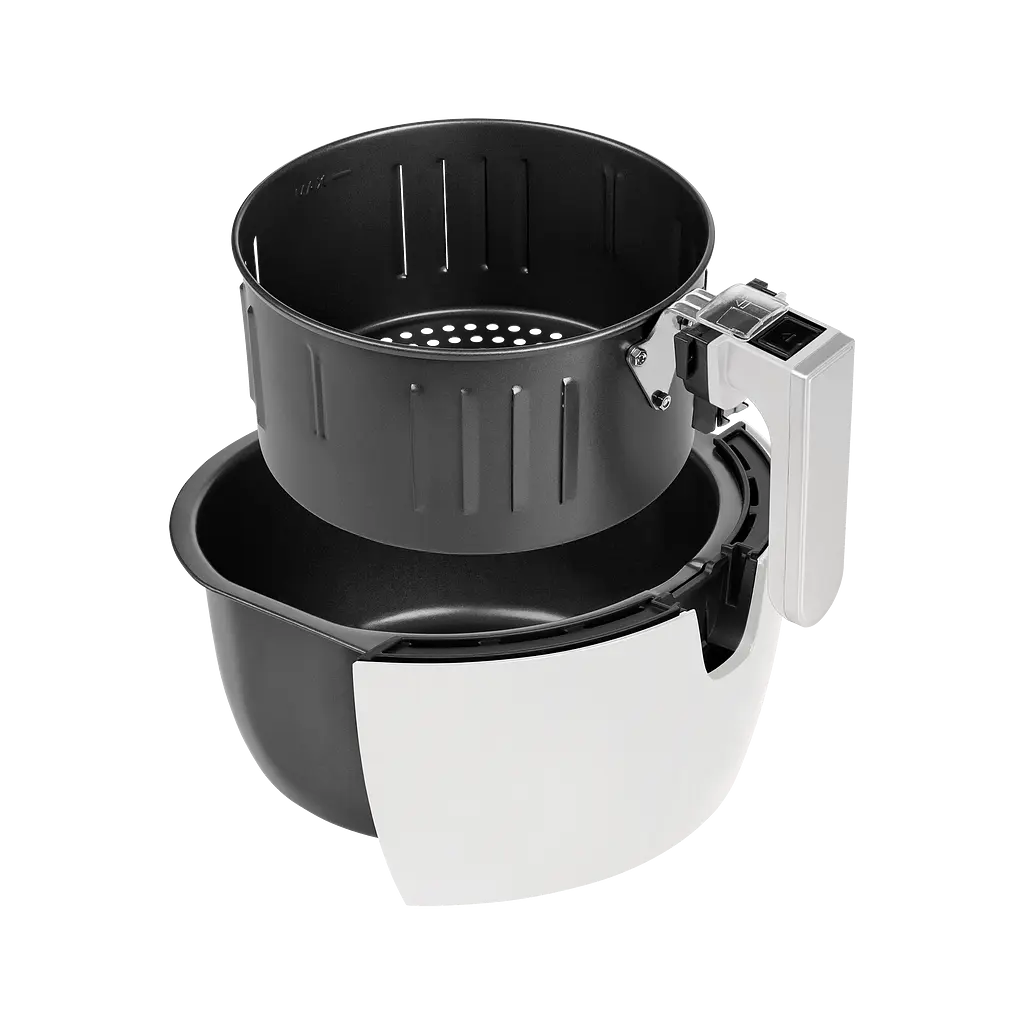 Аерогриль аерофритюрниця TEESA DIGITAL AIR FRYER 3,2L WHITE - фото 4