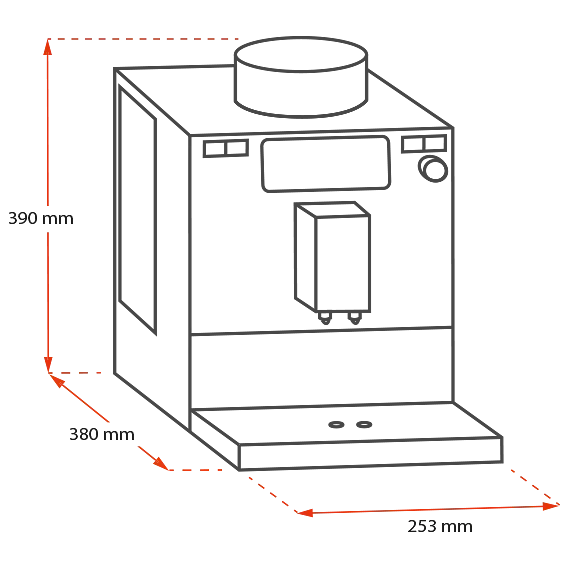 Кофемашина Melitta Caffeo Passione OT Black (F53/1-102) [61933] - фото 6