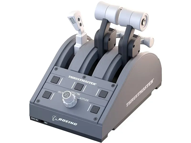 Джойстик, рычаг управления двигателем ThrustMaster TCA Yoke Pack (4460210) - фото 4