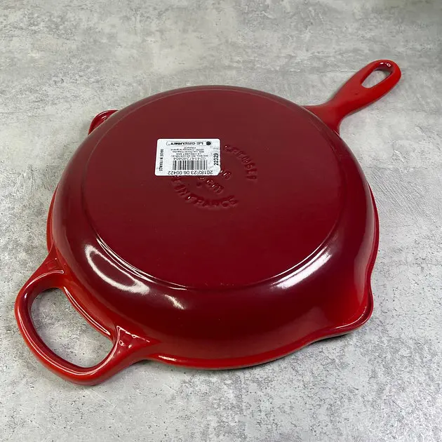 Сковорода універсальна Le Creuset Round Skillet 23 см вишнева 20182230600422 - фото 4