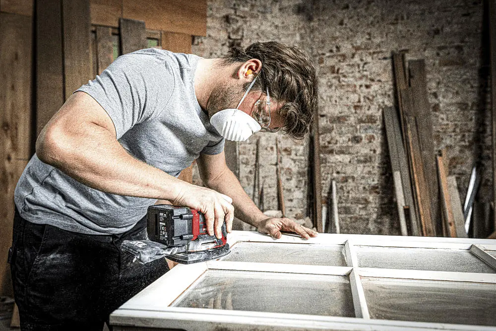 Шлифмашина вибрационная аккумуляторная 3720 CC Compact 20В Skil teh0025468 - фото 7