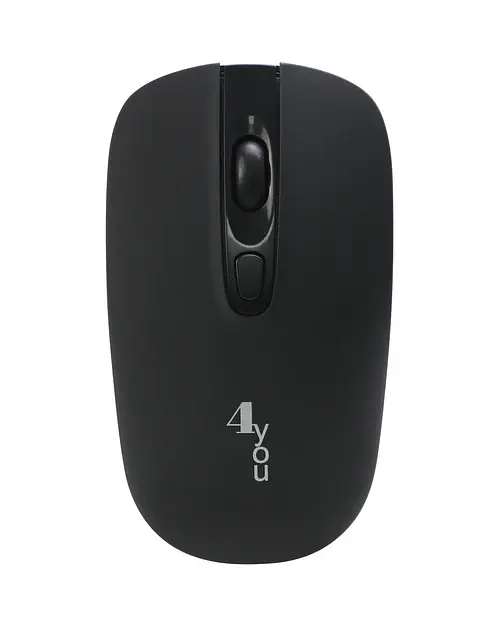 Миша бездротова 4you M5 black (АКБ, Type C, 6кн) - фото 3