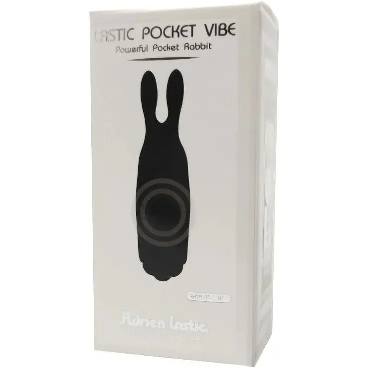 Віброкуля Adrien Lastic Pocket Vibe Rabbit Black - фото 5