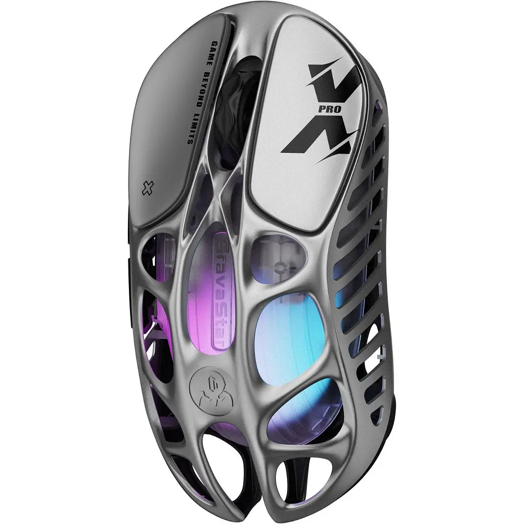 Мышь GravaStar Mercury X Pro Interstellar Silver [GSXPRO_GRY] [137945] - фото 5
