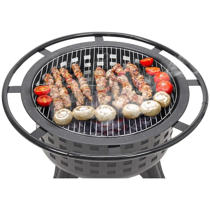 Корзина для костра и барбекю Lund стальная 80х80х61 см (99714) - фото 8