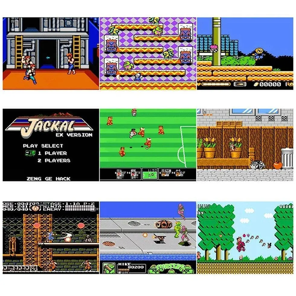 Переносна ретро приставка Retro Gamebox Sup 400 in 1 денді кишенькова ігрова приставка 8 біт - фото 5