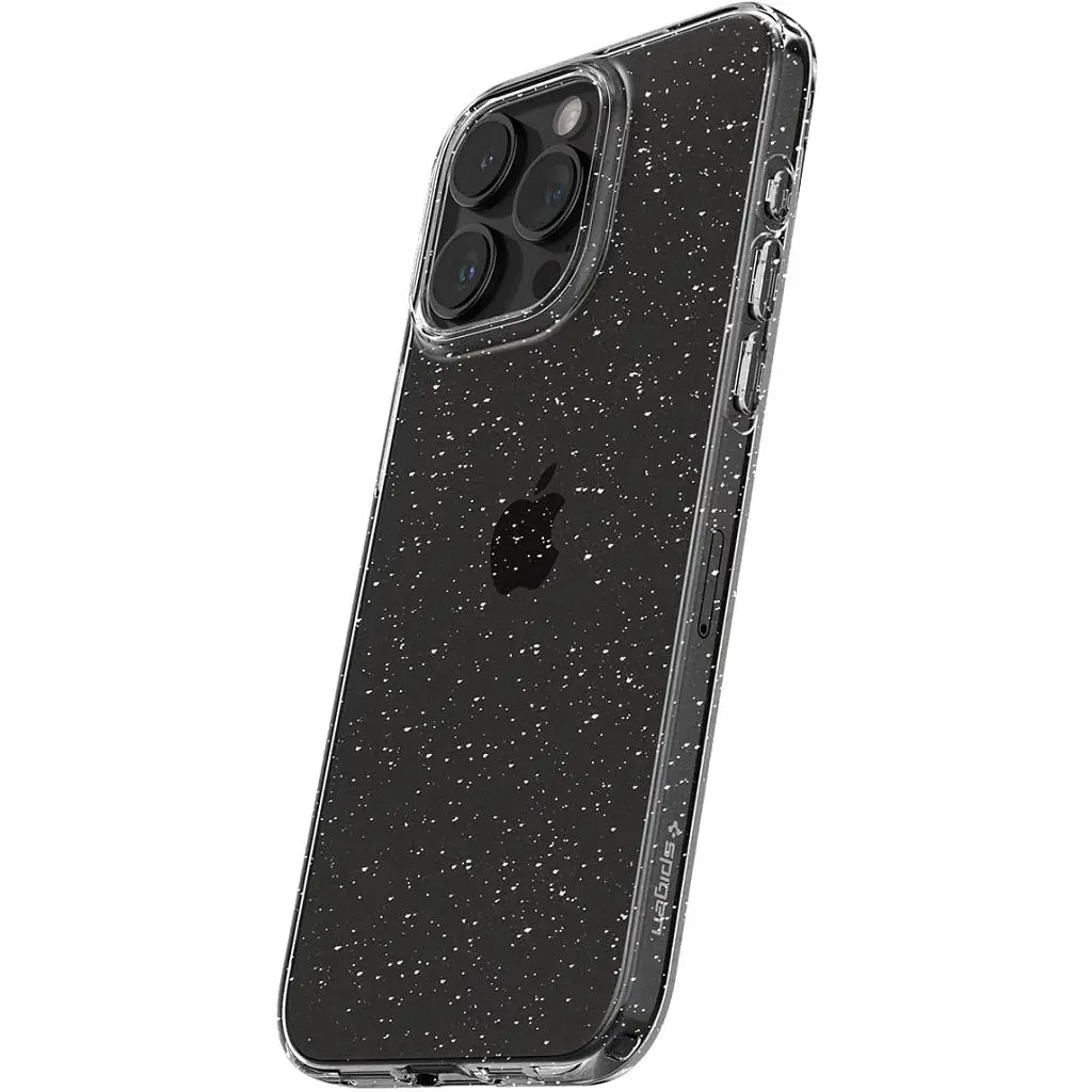 Чехол для мобильного телефона Spigen Apple iPhone 15 Pro Liquid Crystal Glitter Crystal Quartz (ACS06701) - фото 6