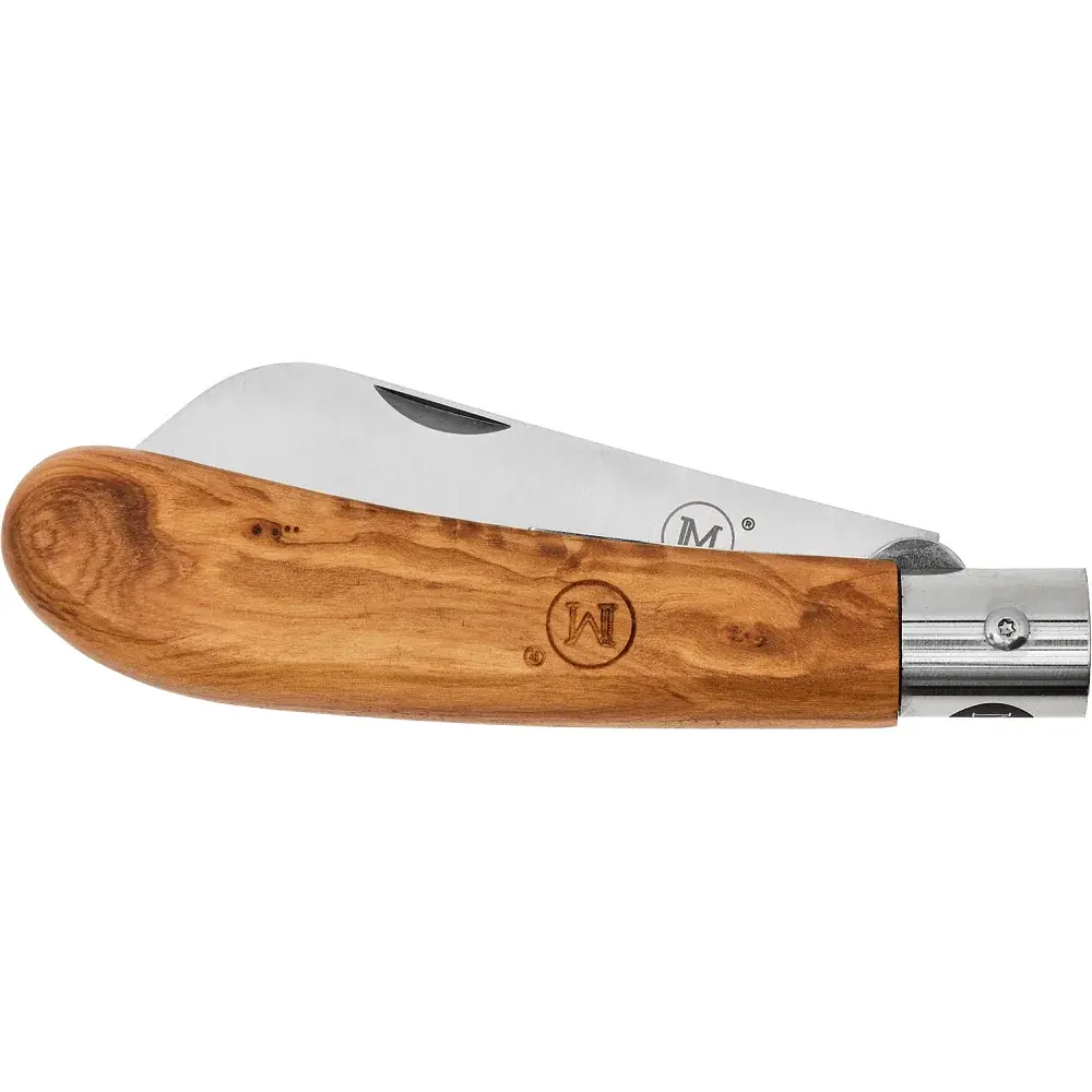 Ніж Main Knives "German line" Sheepsfoot Olive Wood Brown - фото 4