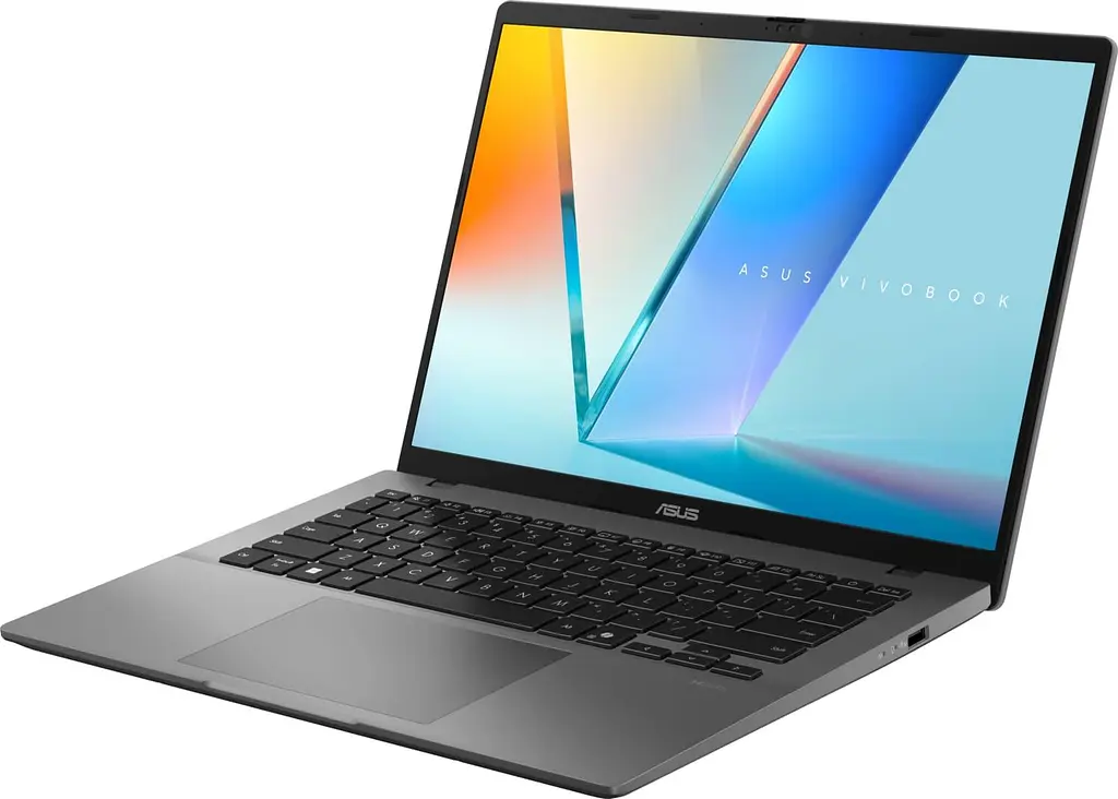 Ноутбук ASUS Vivobook S14 M3407KA-SF144 (14 F, AMD Ryzen 5 AI 330, 16 GB, 512 SSD, UMA, DOS) Matte Gray (90NB16P1-M00900) - фото 2
