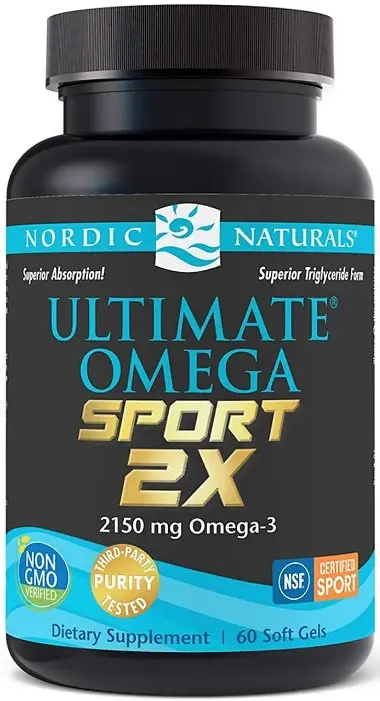 Омега 2X спорт Nordic Naturals Ultimate Omega 2X Sport 2150 мг 60 капс