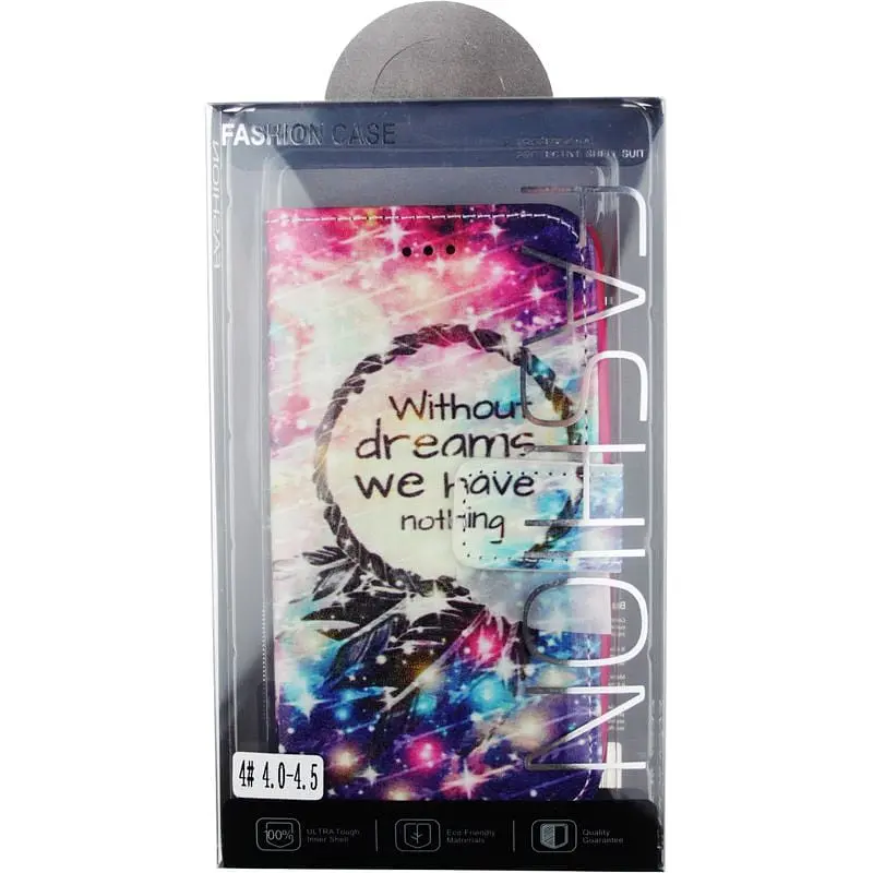 Чохол-книжка Toto Book Universal cover Picture magic with window 4-4.5" Dreamcatcher - фото 2