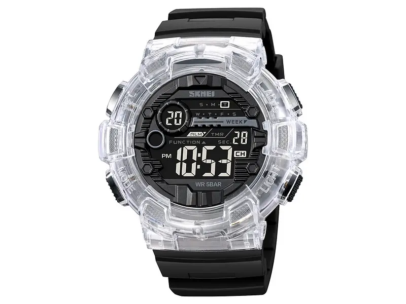 Чоловічий наручний годинник 2110WT White Skmei acs0030269 - фото 2