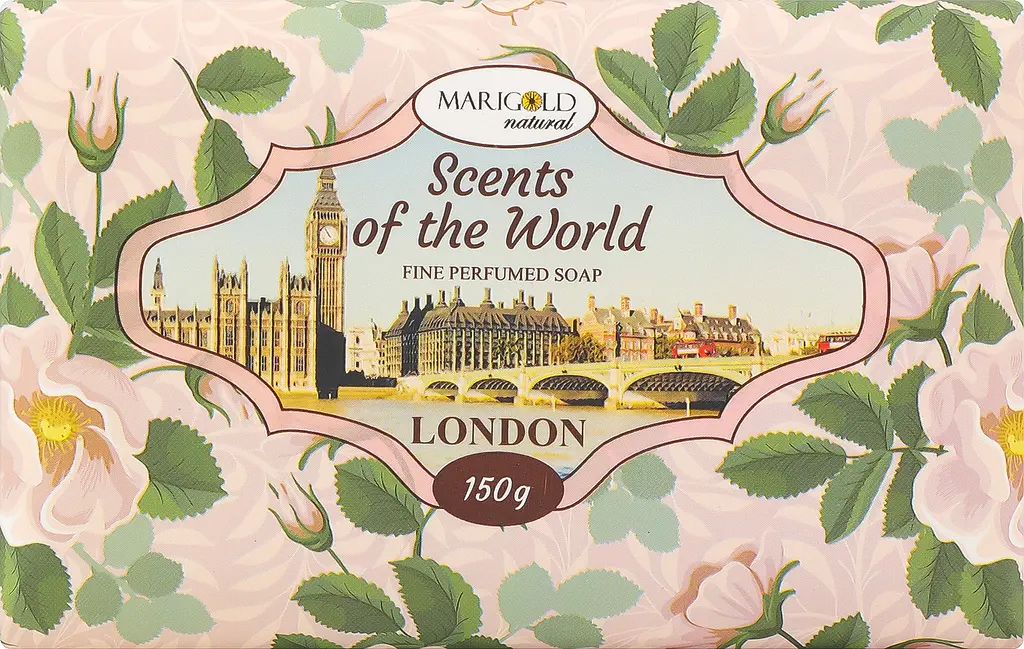Мило тверде Marigold Natural Scents of the World London 150 г - фото 7