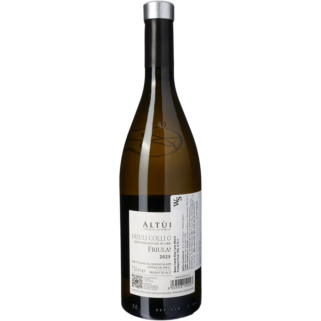 Вино Alturis Friuliano Fruili біле сухе 13% 0.75 л - фото 4