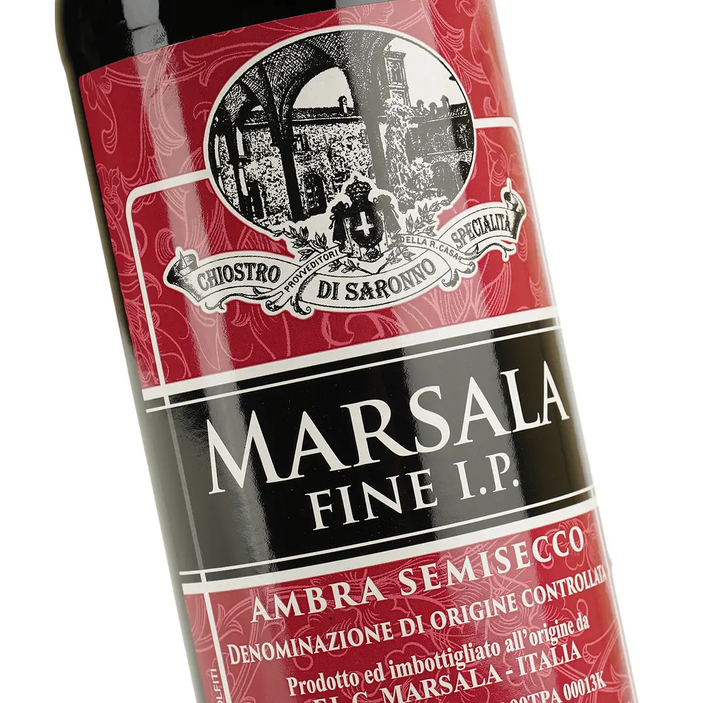 Вино Lazzaroni Marsala Fine Chiostro di Sarono червоне солодке, 0,75 л, 17,5% - фото 5
