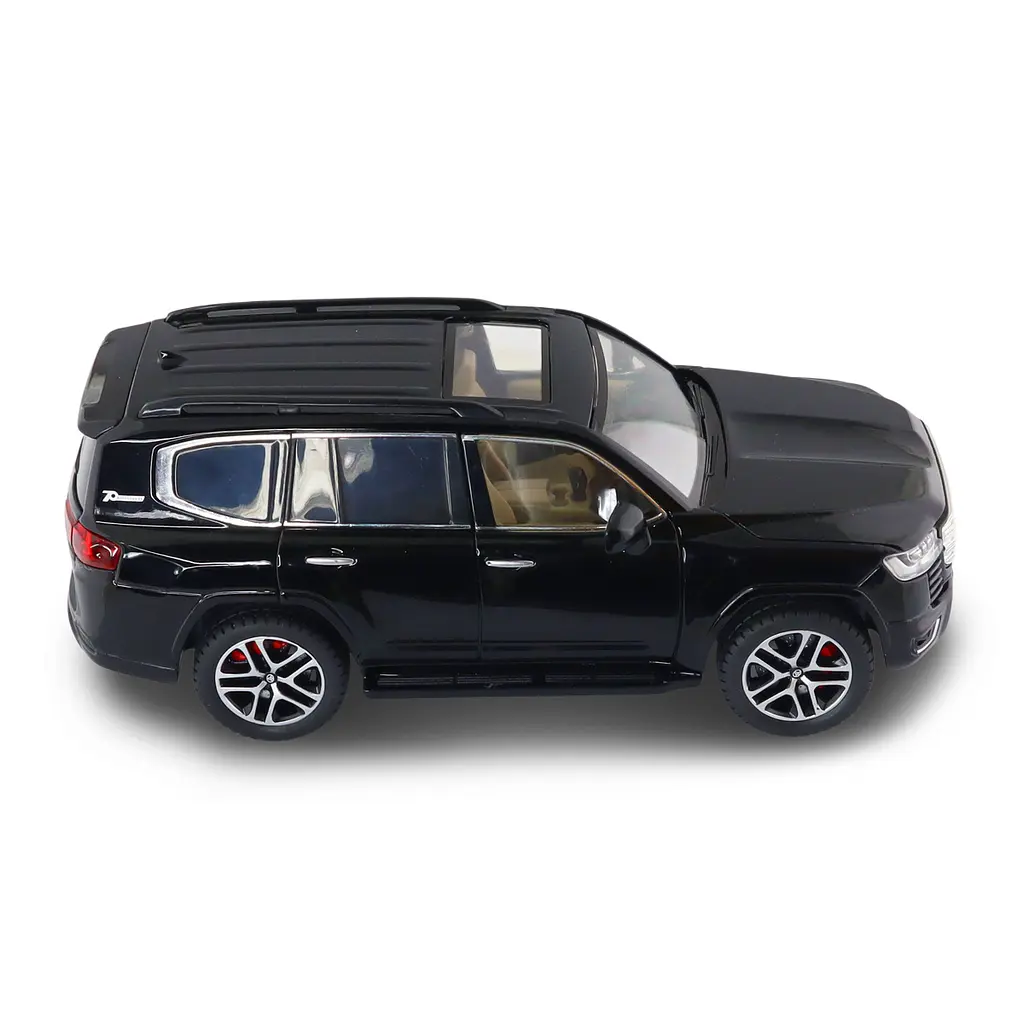 Автомодель TechnoDrive Toyota Land Cruiser 1:24 чорна (KM08222) - фото 7